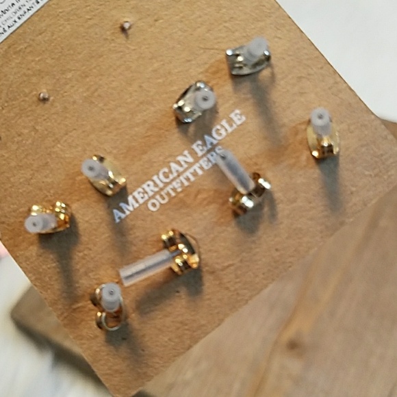 💝AMERICAN EAGLE Outfitters New! 4 Pairs Earrings - Picture 3 of 4